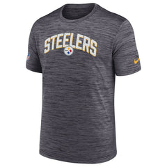 Pittsburgh Steelers Sideline Velocity Athletic Stack Performance T-Shirt | NFL Hot