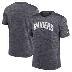 Las Vegas Raiders Sideline Velocity Athletic Stack Performance T-Shirt | NFL Hot