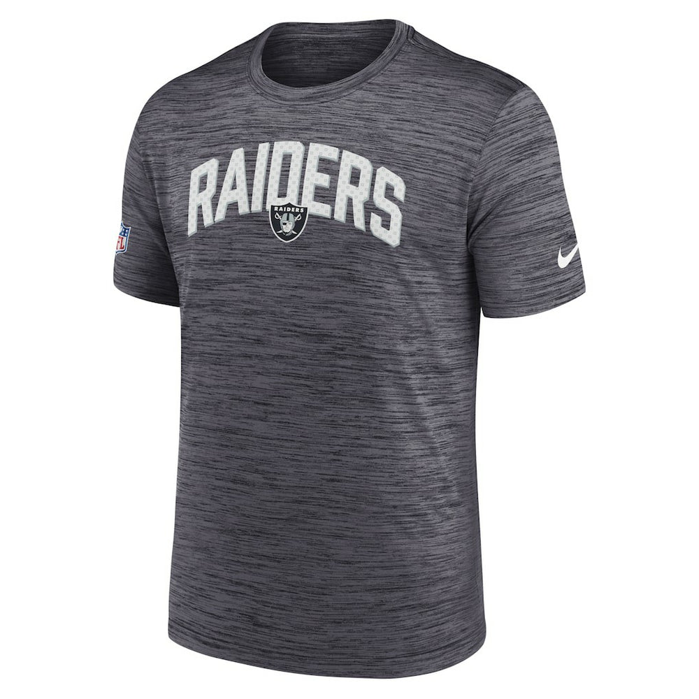 Las Vegas Raiders Sideline Velocity Athletic Stack Performance T-Shirt | NFL Hot