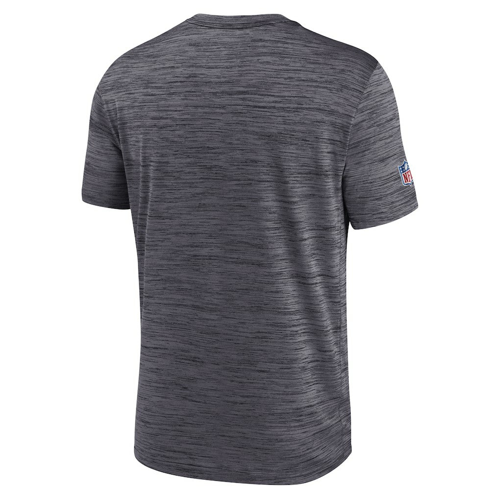 Las Vegas Raiders Sideline Velocity Athletic Stack Performance T-Shirt | NFL Hot