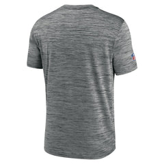 New Orleans Saints Sideline Velocity Athletic Stack Performance T-Shirt | NFL Outlet