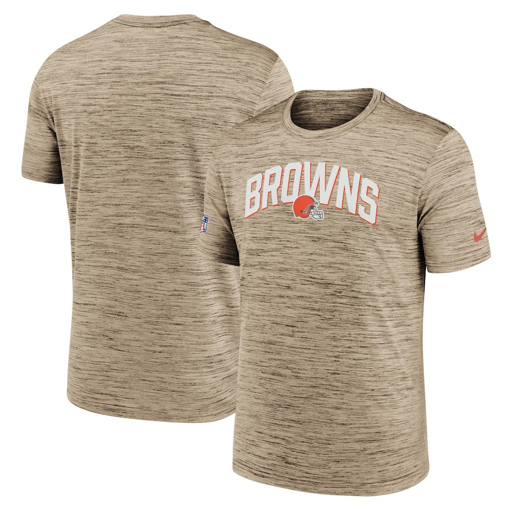 Cleveland Browns Sideline Velocity Athletic Stack Performance T-Shirt | NFL New
