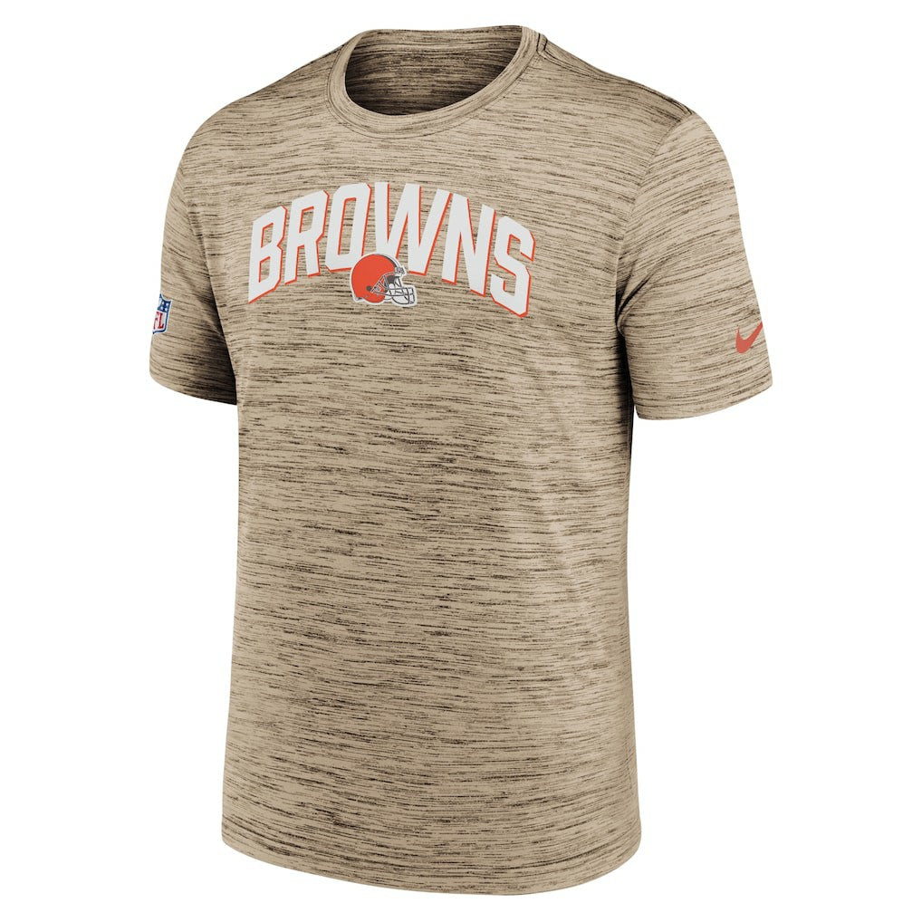 Cleveland Browns Sideline Velocity Athletic Stack Performance T-Shirt | NFL New