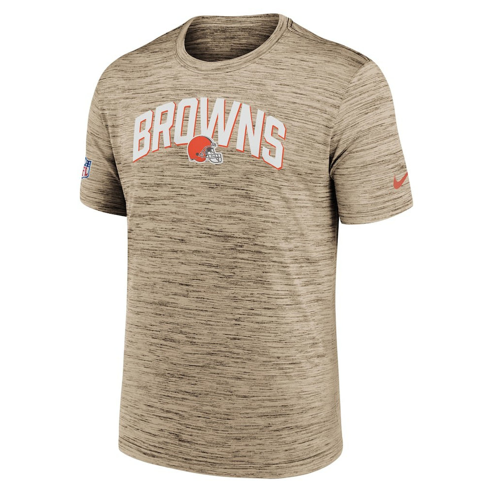 Cleveland Browns Sideline Velocity Athletic Stack Performance T-Shirt | NFL New