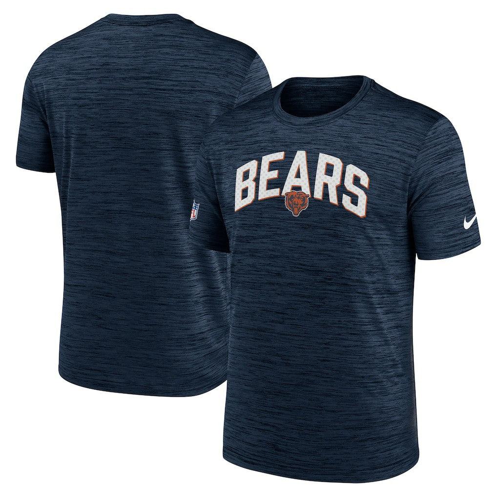 Chicago Bears Sideline Velocity Athletic Stack Performance T-Shirt | NFL Sale