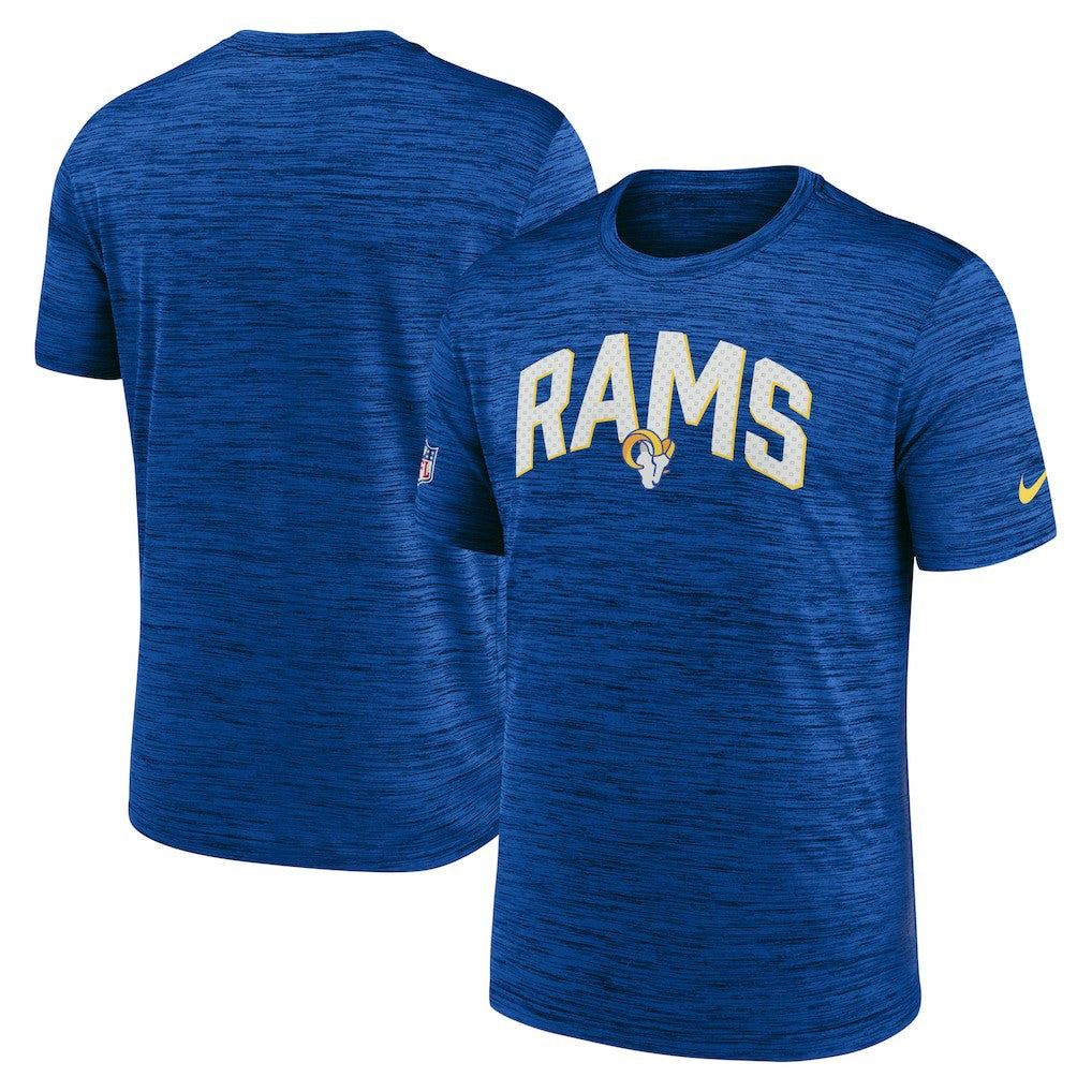 Los Angeles Rams Sideline Velocity Athletic Stack Performance T-Shirt | NFL New
