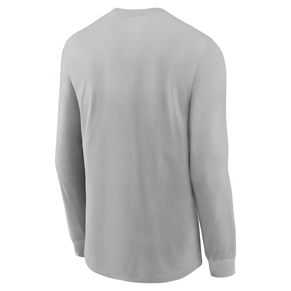 Cleveland Browns Sideline Infograph Lock Up Performance Long Sleeve T-Shirt | NFL Online