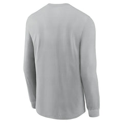 Cleveland Browns Sideline Infograph Lock Up Performance Long Sleeve T-Shirt | NFL Online