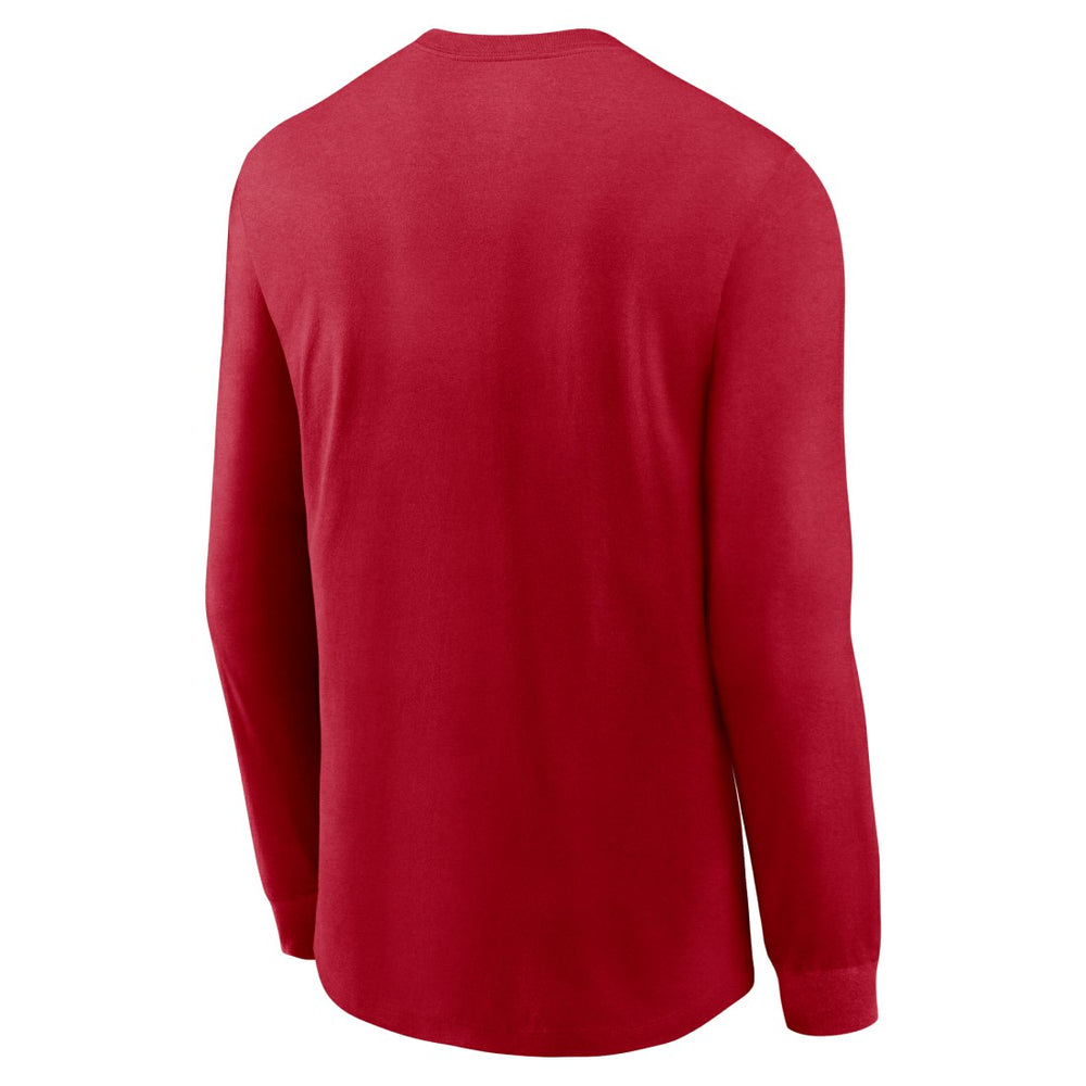 Tampa Bay Buccaneers Sideline Infograph Lock Up Performance Long Sleeve T-Shirt | NFL Sale