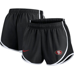 San Francisco 49ers Women's Plus Size Logo Performance Tempo Shorts | NFL Discount