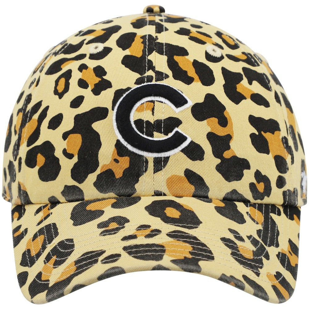 Chicago Cubs '47 Women's Bagheera Cheetah Clean up Adjustable Hat - MLB Hats