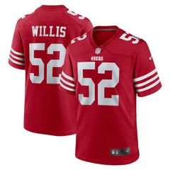 San Francisco 49ers Patrick Willis  Retired Player Team Game Jersey | NFL Outlet