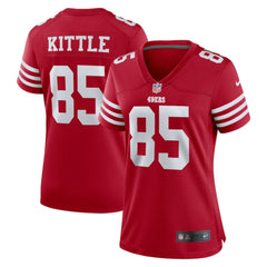 San Francisco 49ers George Kittle  Women's Team Game Player Jersey | NFL US