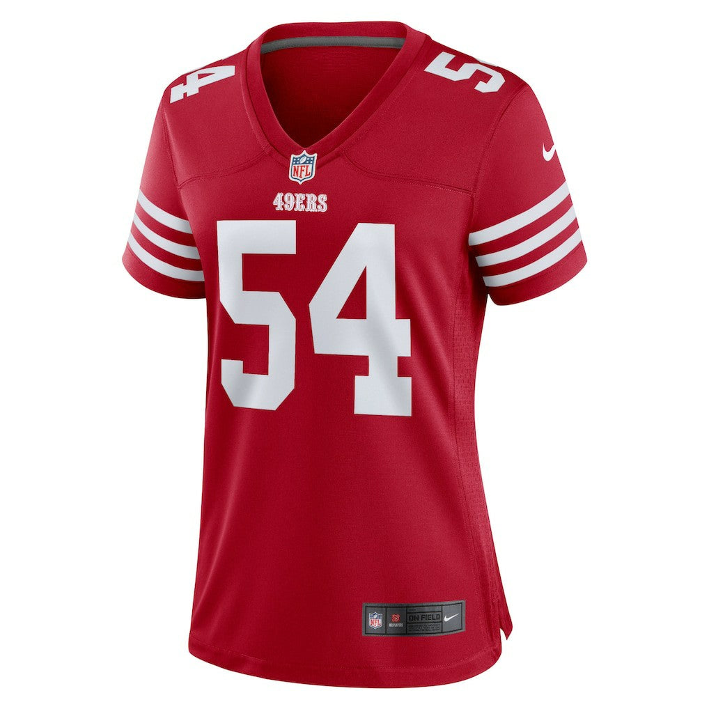 San Francisco 49ers Fred Warner  Women's Game Player Jersey | NFL Outlet