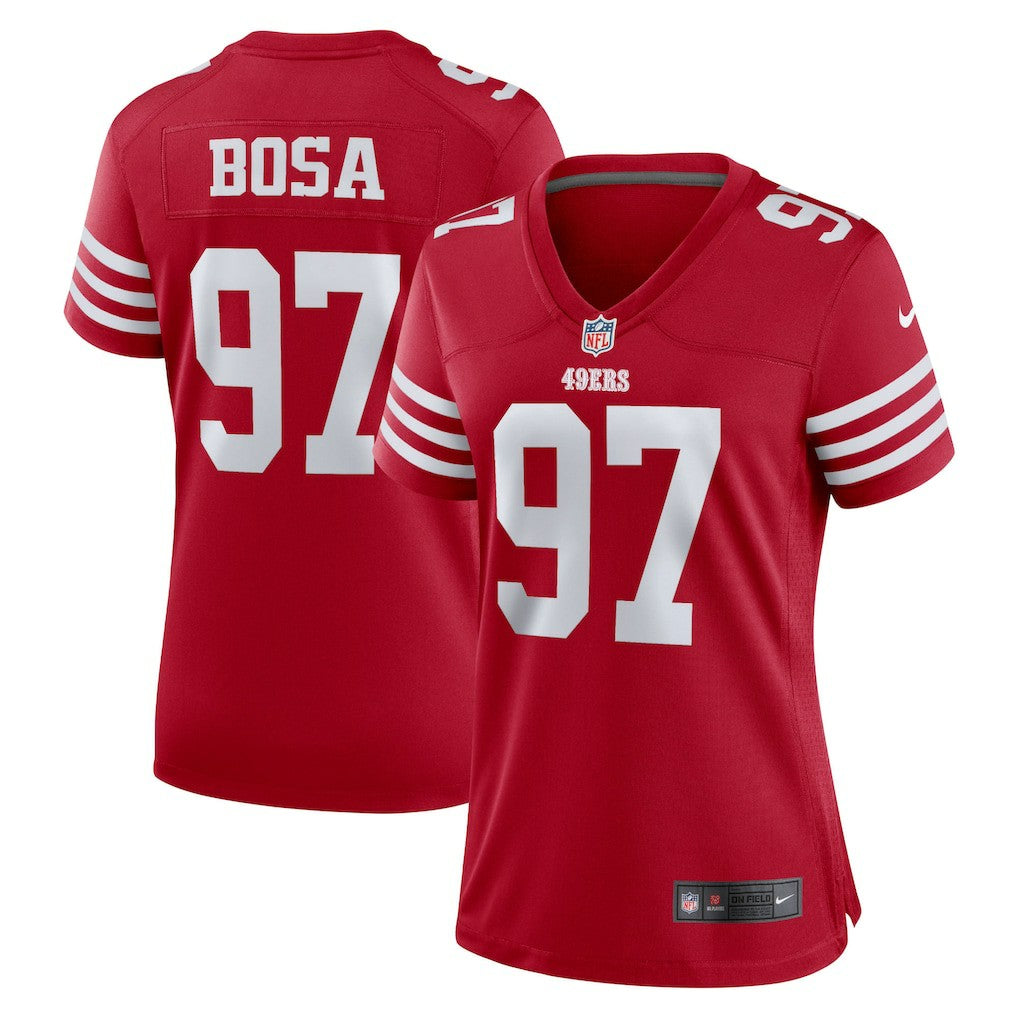 San Francisco 49ers Nick Bosa  Women's Team Game Player Jersey | NFL Hot