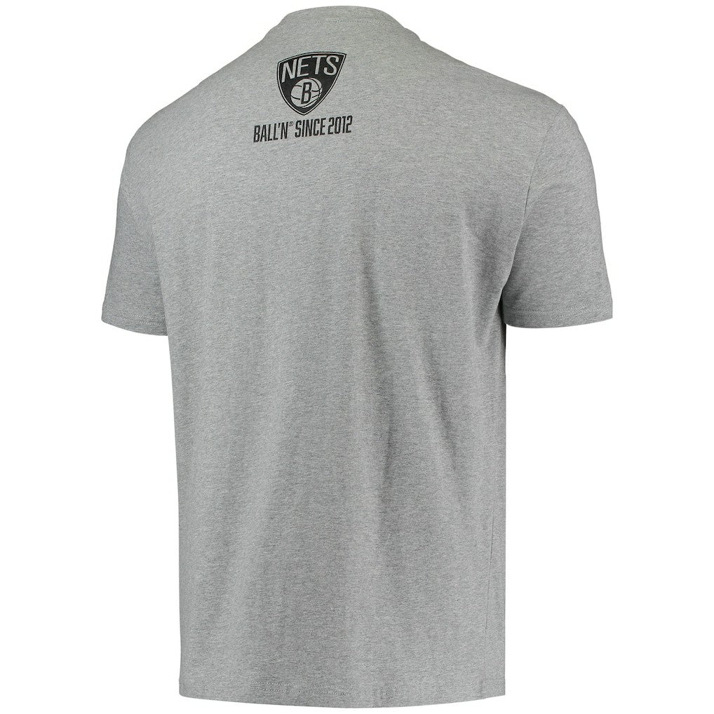 Heathered Gray Brooklyn Nets BALL'N Since 2012 T-Shirt | NBA