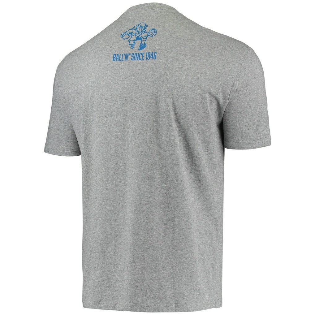 Heathered Gray Philadelphia 76ers BALL'N Since 1946 T-Shirt | NBA