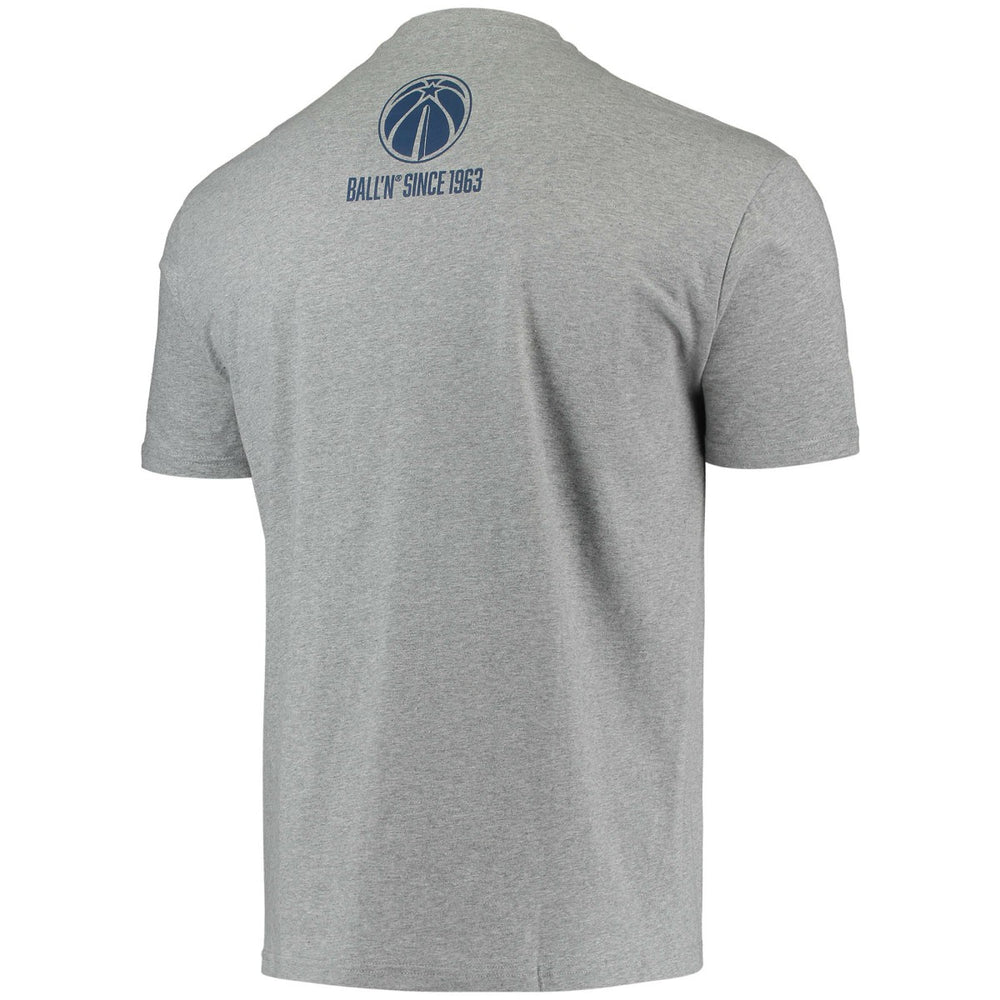 Heathered Gray Washington Wizards BALL'N Since 1963 T-Shirt | NBA