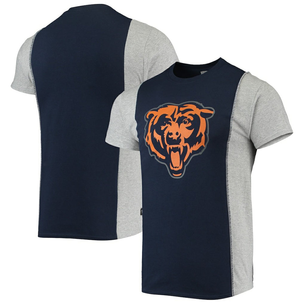 Chicago Bears Refried Apparel Sustainable Split T-Shirt | NFL New