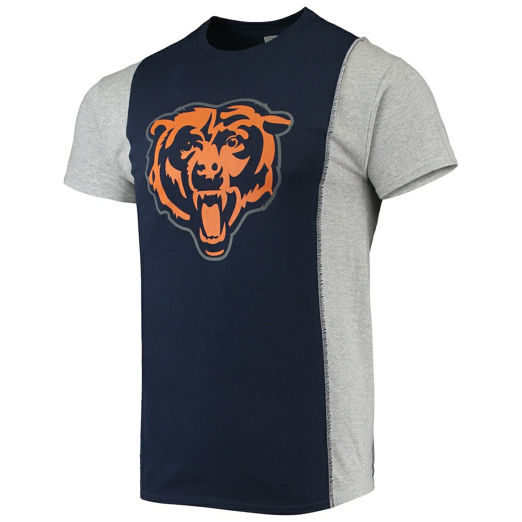 Chicago Bears Refried Apparel Sustainable Split T-Shirt | NFL New