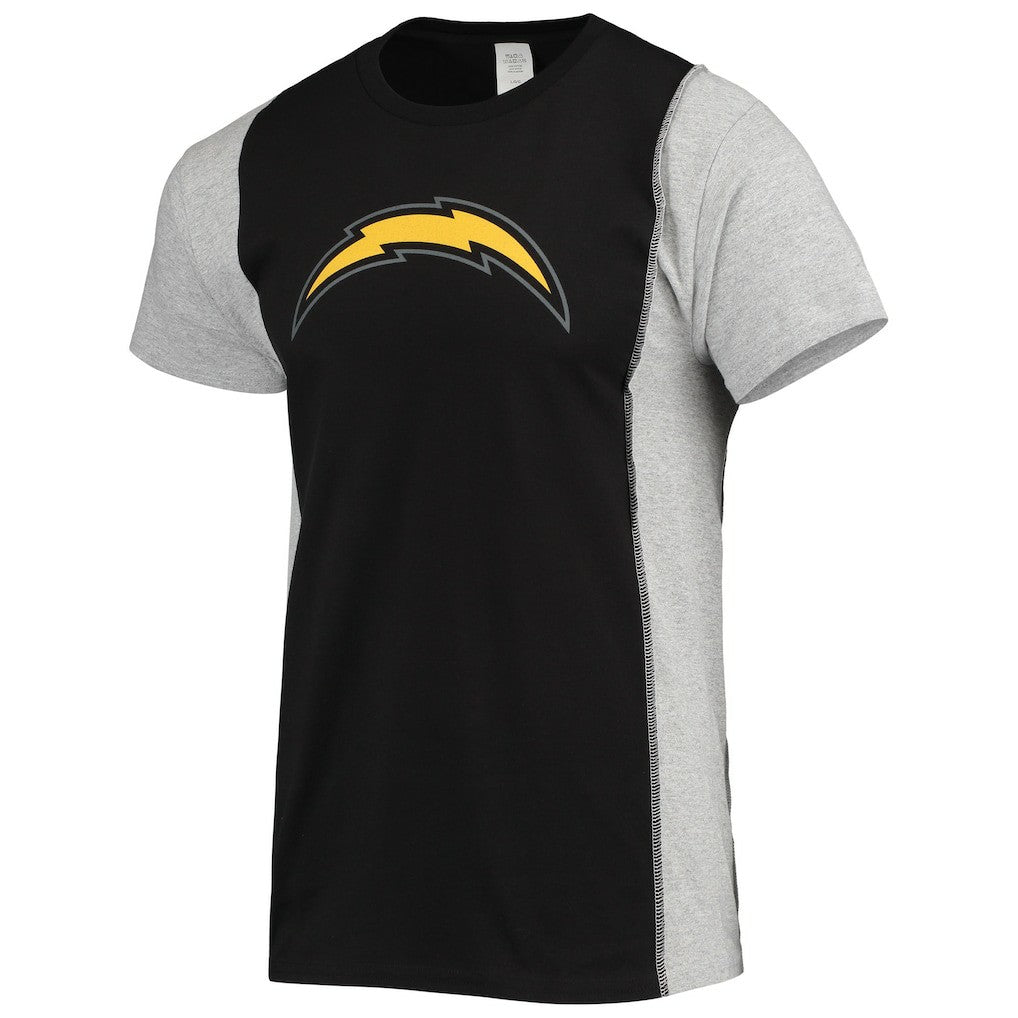 Los Angeles Chargers Refried Apparel Sustainable Split T-Shirt | NFL Sale