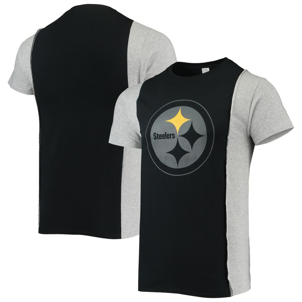 Pittsburgh Steelers Refried Apparel Sustainable Split T-Shirt | NFL US
