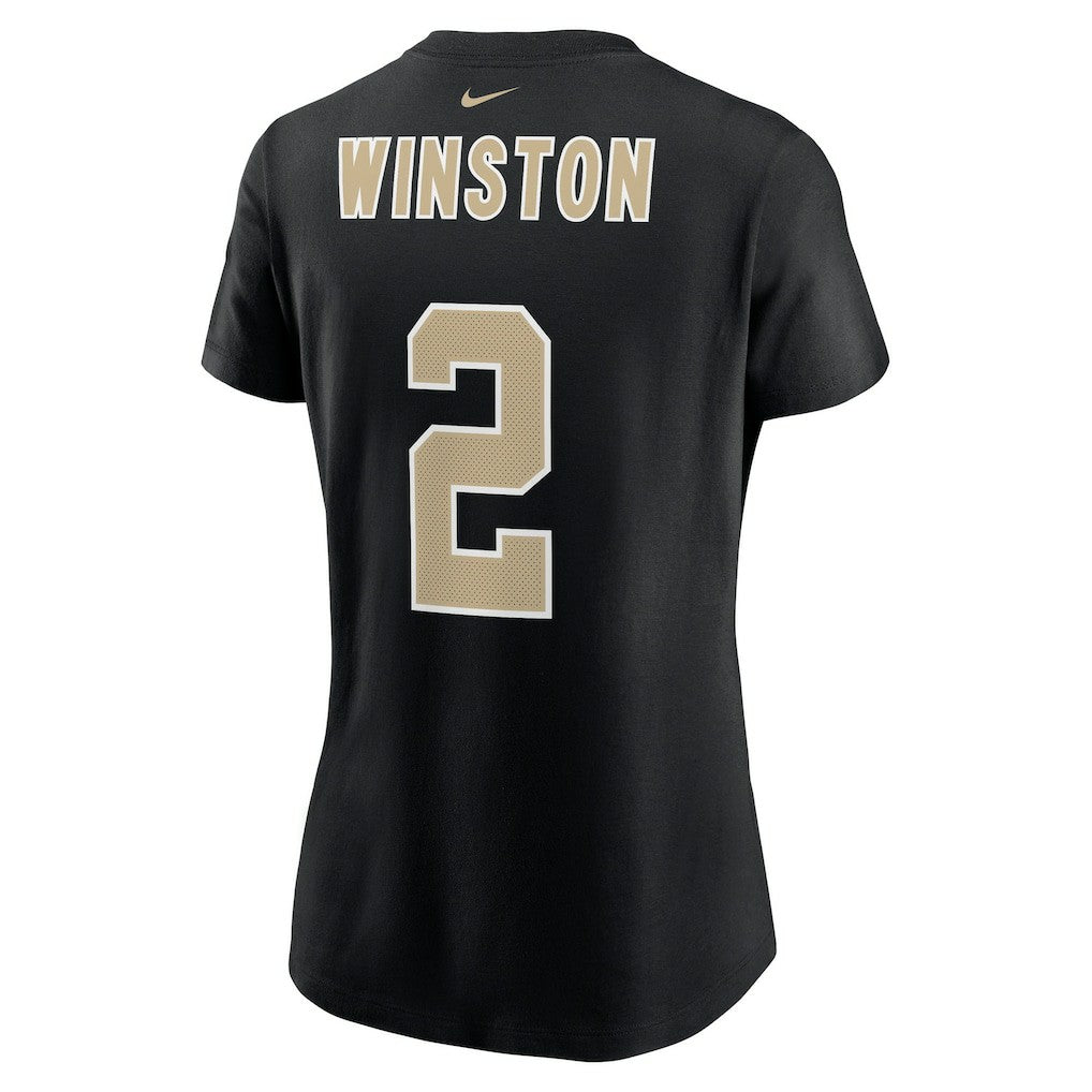New Orleans Saints Jameis Winston  Women's Name & Number T-Shirt | NFL Near me