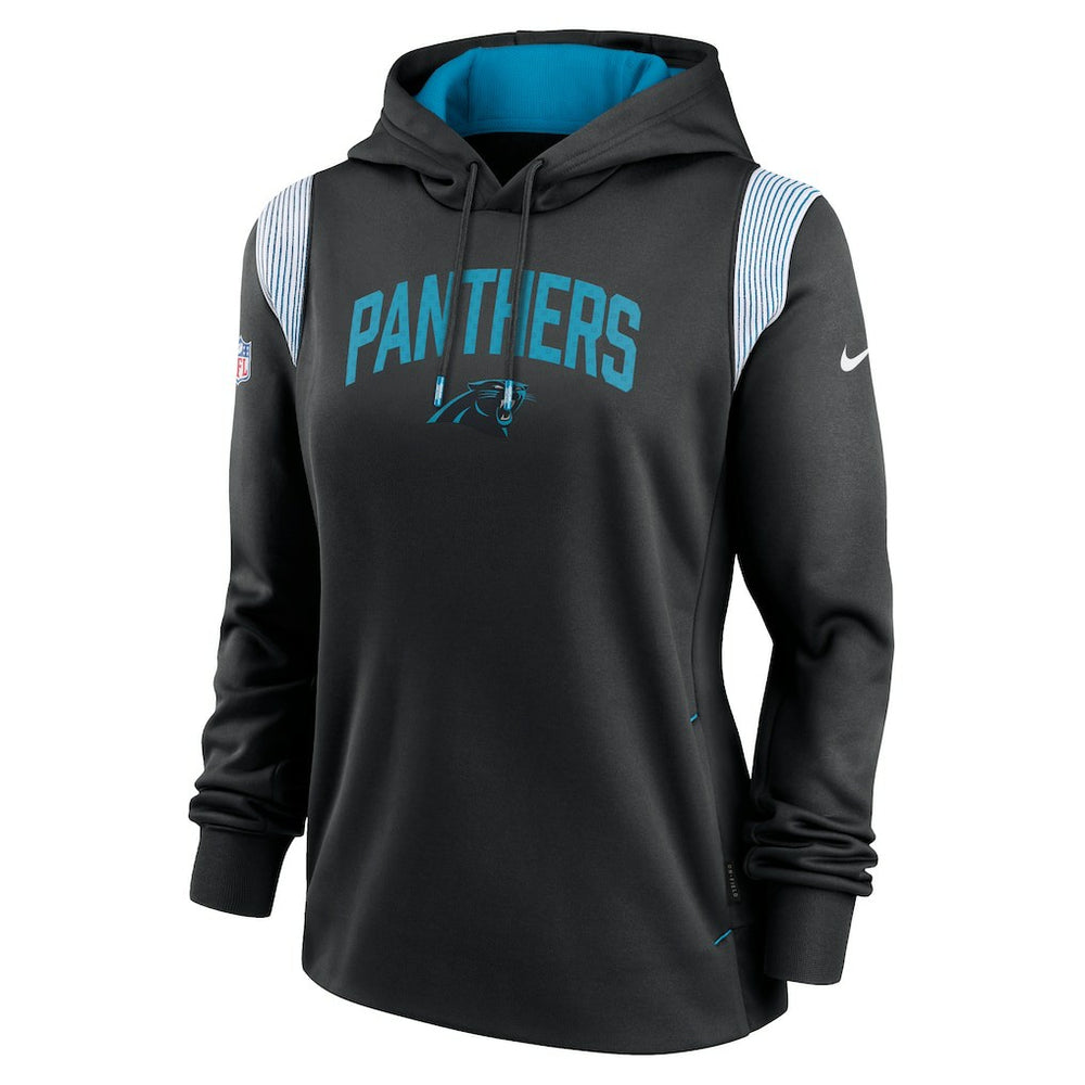 Carolina Panthers Women's Sideline Stack Performance Pullover Hoodie | NFL Hot