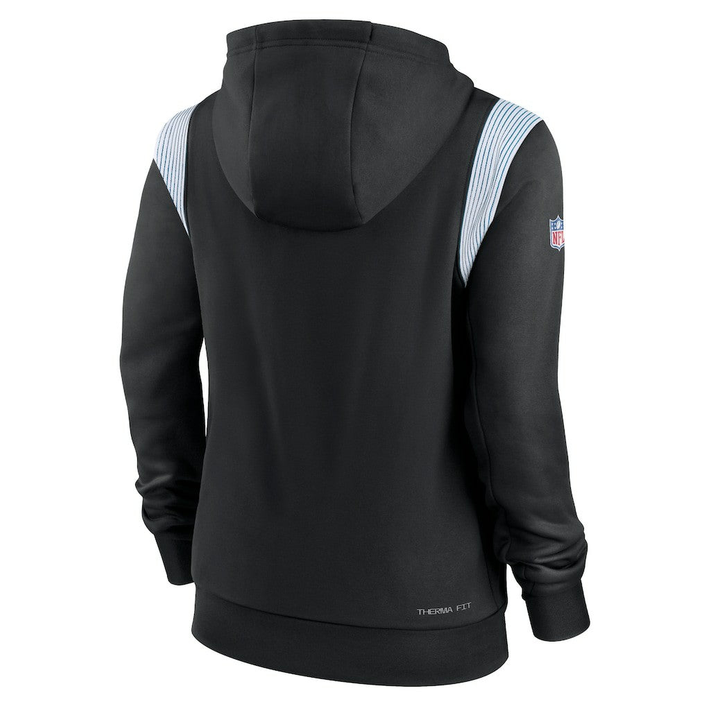 Carolina Panthers Women's Sideline Stack Performance Pullover Hoodie | NFL Hot