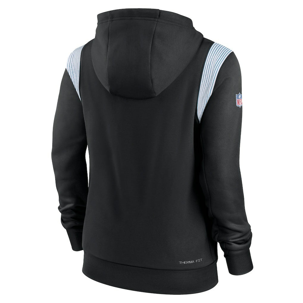 Carolina Panthers Women's Sideline Stack Performance Pullover Hoodie | NFL Hot
