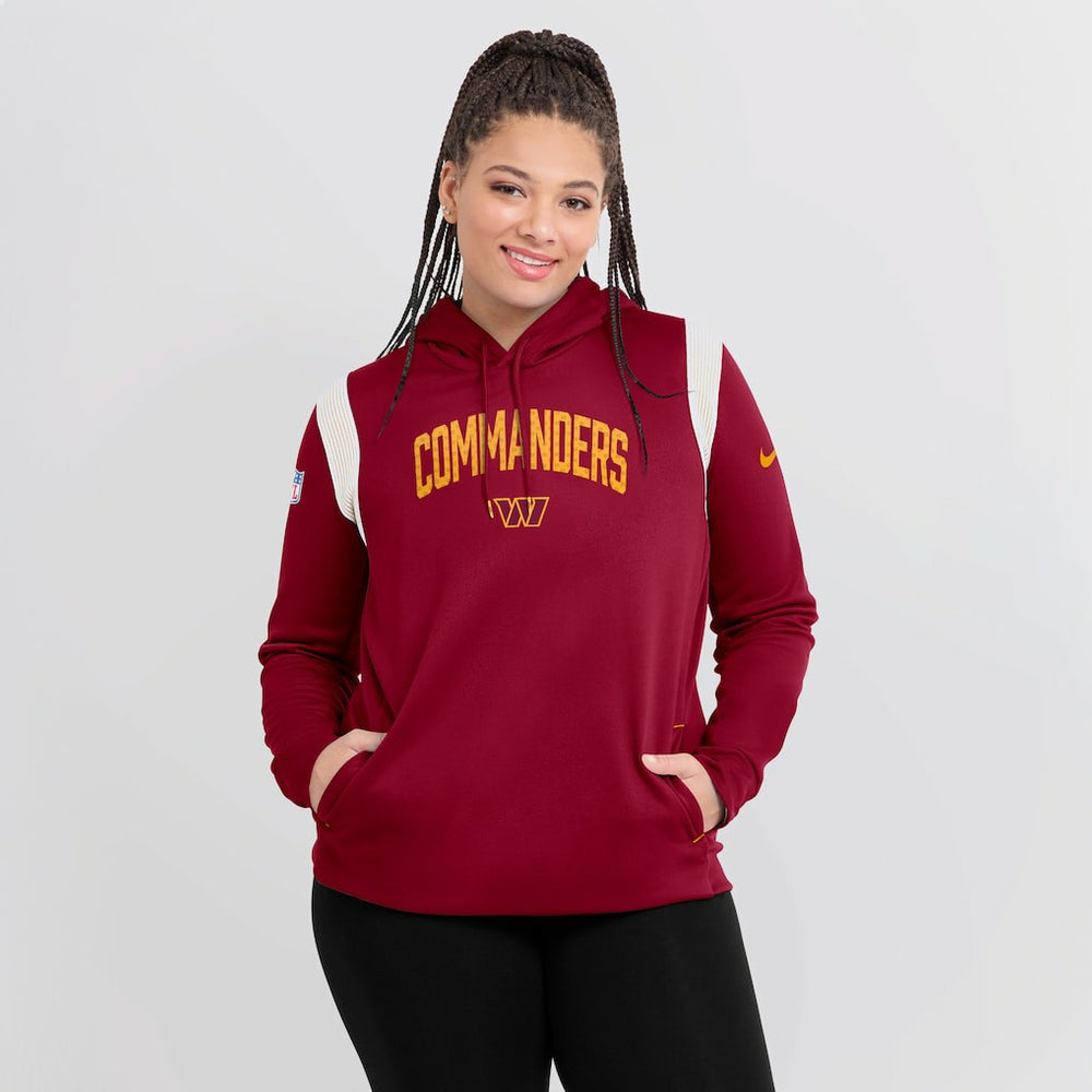 Washington Commanders Women's Sideline Stack Performance Pullover Hoodie | NFL Sale