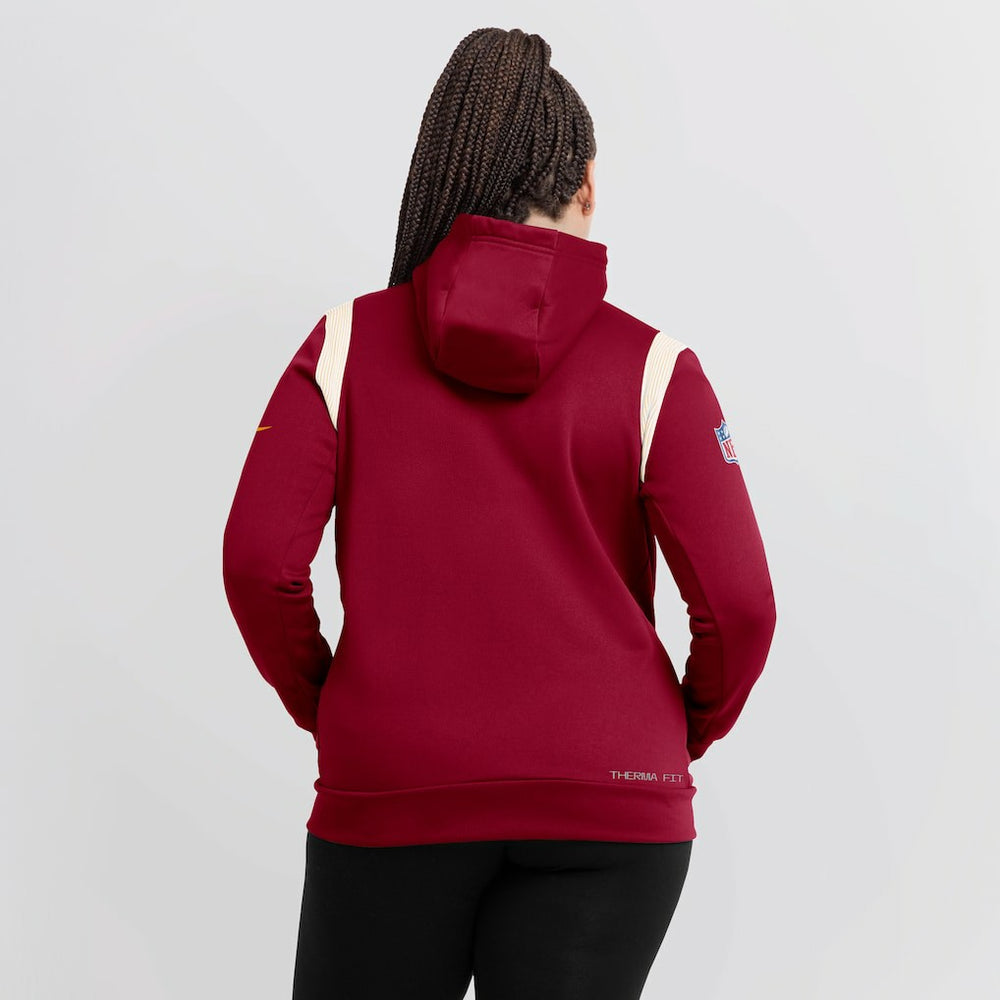 Washington Commanders Women's Sideline Stack Performance Pullover Hoodie | NFL Sale
