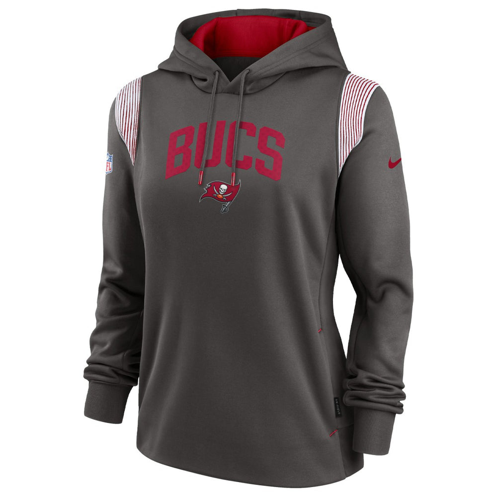 Tampa Bay Buccaneers Women's Sideline Stack Performance Pullover Hoodie | NFL Online