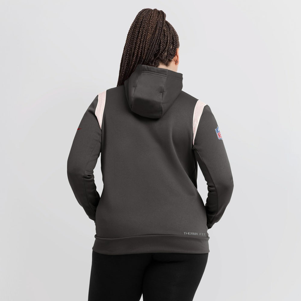 Tampa Bay Buccaneers Women's Sideline Stack Performance Pullover Hoodie | NFL Online