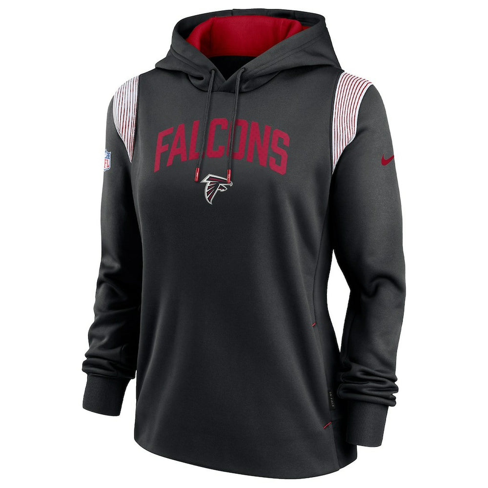 Atlanta Falcons Women's Sideline Stack Performance Pullover Hoodie | NFL New