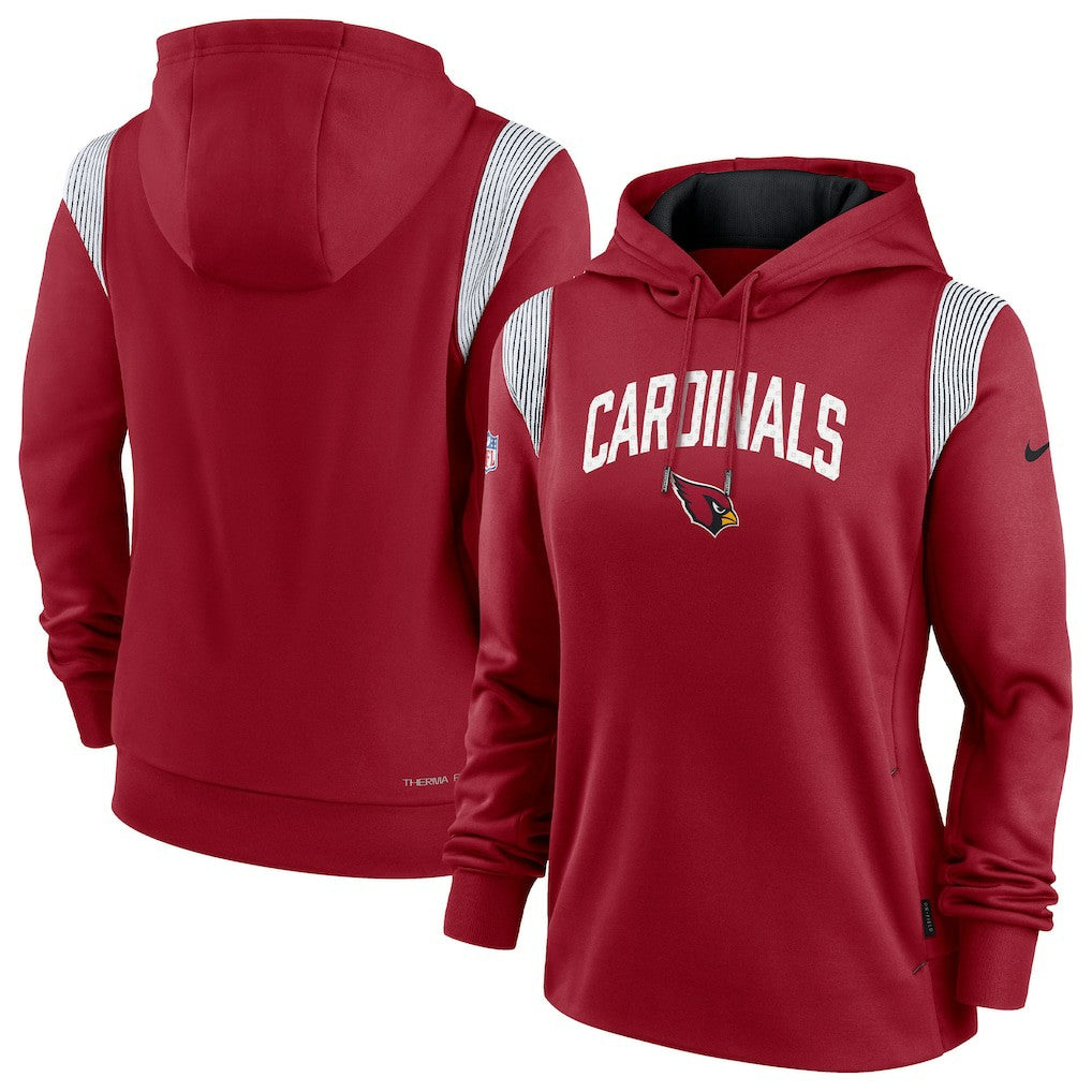 Arizona Cardinals Women's Sideline Stack Performance Pullover Hoodie | NFL US