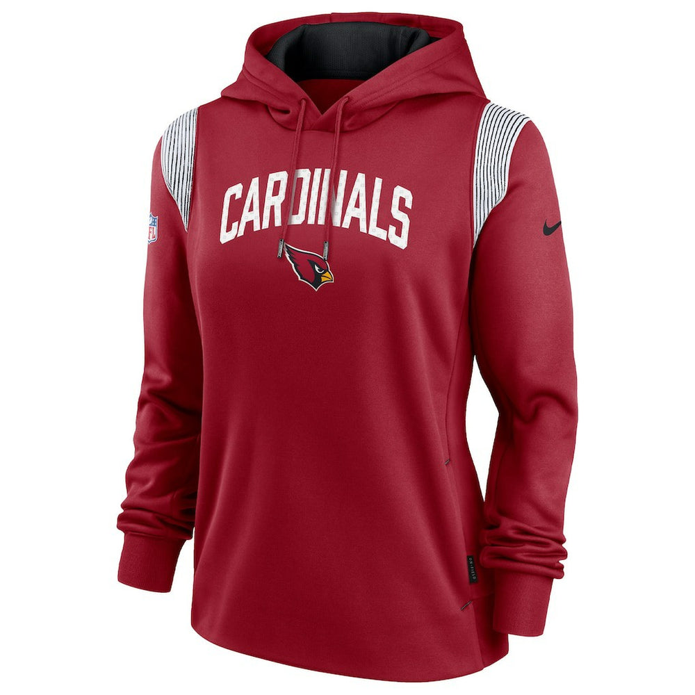 Arizona Cardinals Women's Sideline Stack Performance Pullover Hoodie | NFL US
