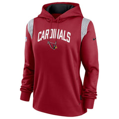 Arizona Cardinals Women's Sideline Stack Performance Pullover Hoodie | NFL US