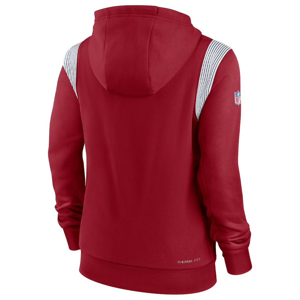 Arizona Cardinals Women's Sideline Stack Performance Pullover Hoodie | NFL US