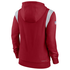 Arizona Cardinals Women's Sideline Stack Performance Pullover Hoodie | NFL US