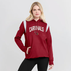 Arizona Cardinals Women's Sideline Stack Performance Pullover Hoodie | NFL US