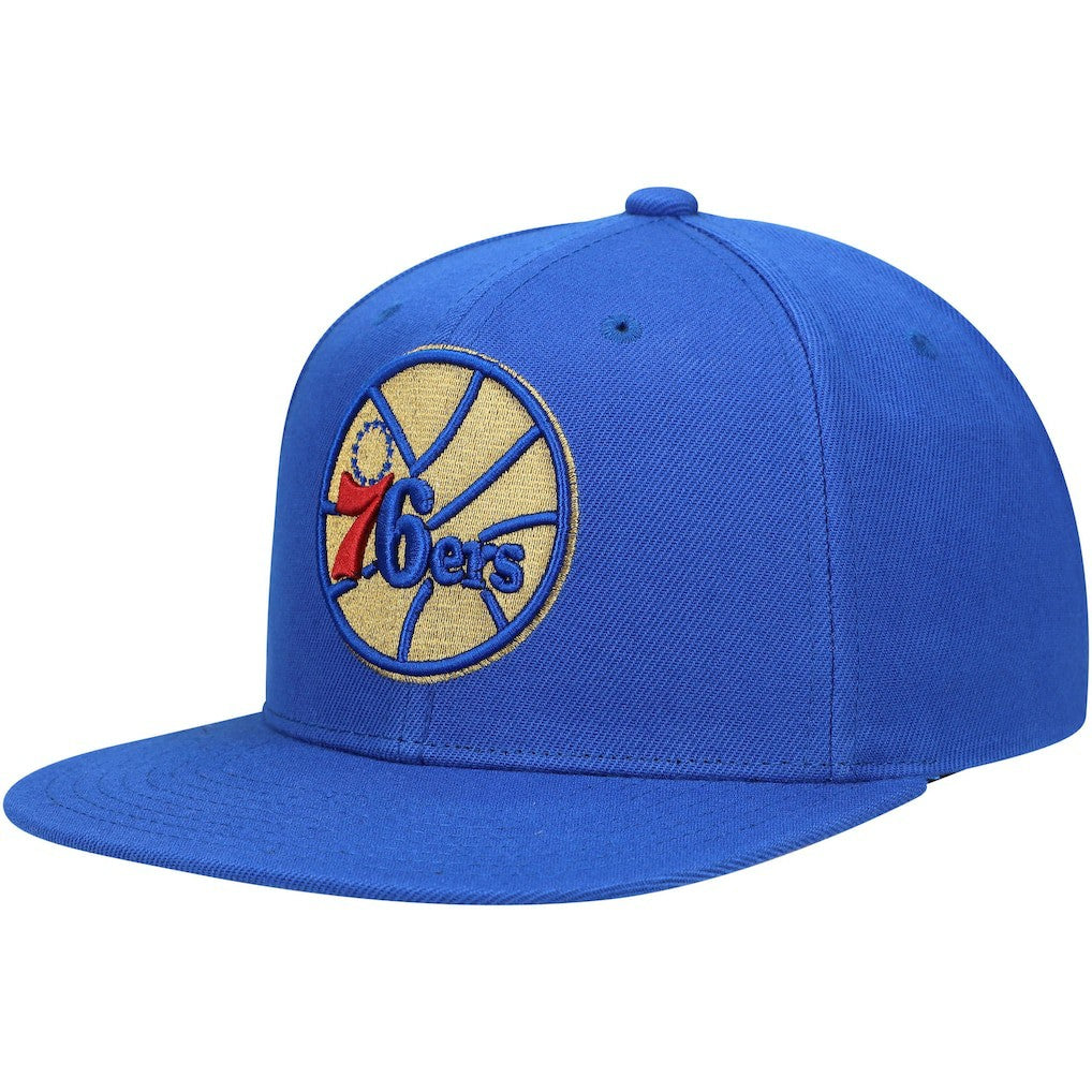 Royal Philadelphia 76ers 50th Anniversary Snapback Hat | NBA
