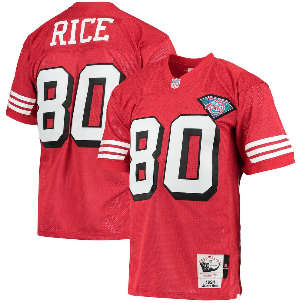 San Francisco 49ers Jerry Rice  1994 Authentic Throwback Retired Player Jersey | NFL New