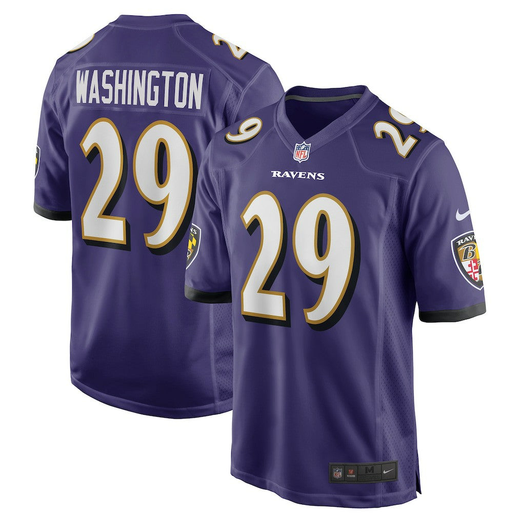 Baltimore Ravens Ar'Darius Washington  Player Game Jersey | NFL Discount