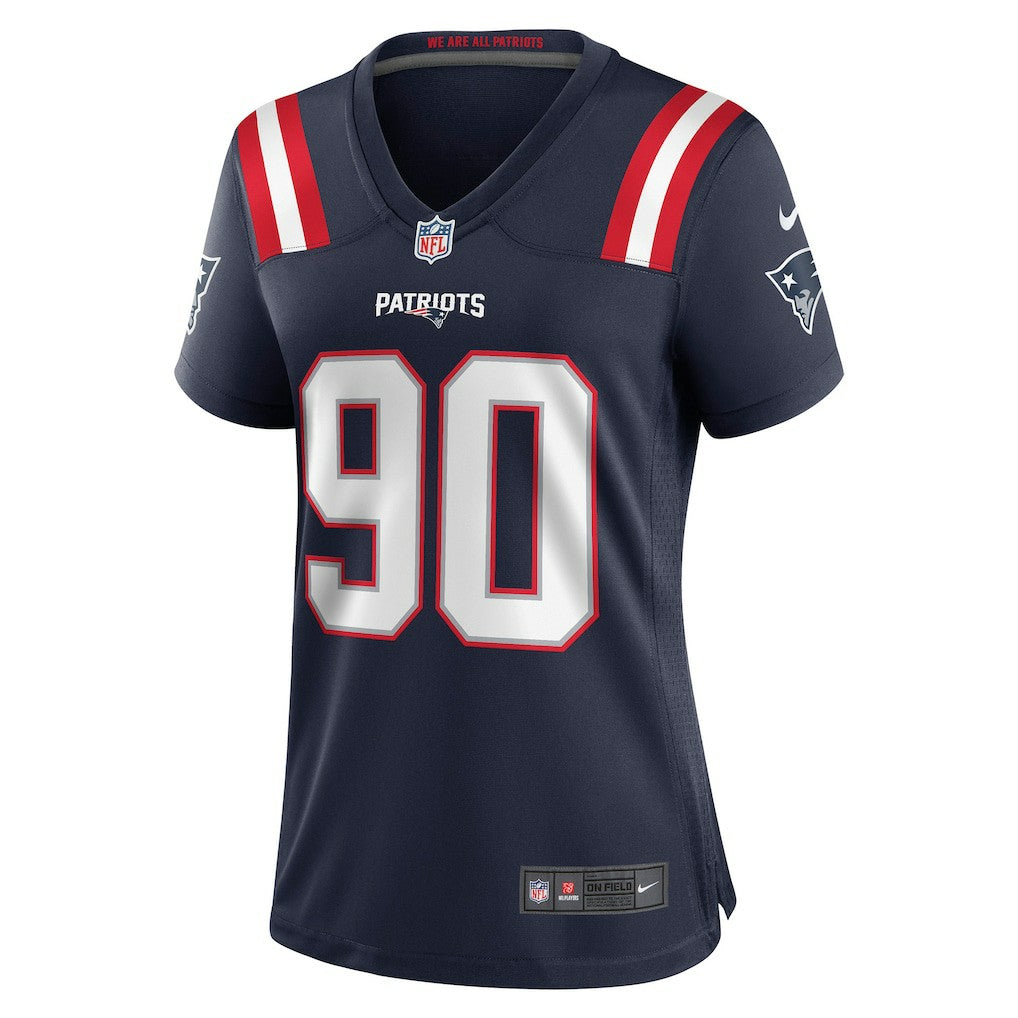 New England Patriots Christian Barmore  Women's Game Jersey | NFL Online