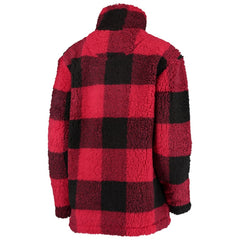 Chicago Blackhawks G-III 4Her by Carl Banks Women's Plaid Sherpa Quarter-Zip Jacket -  NHL Jackets