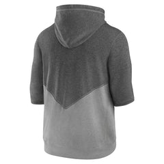 Cleveland Guardians Nike Team Modern Arch 3/4 Sleeve Pullover Hoodie - MLB Hoodies