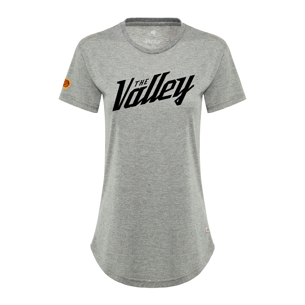 Gray Phoenix Suns Sportiqe Women's 2021/22 City Edition Phoebe T-Shirt | NBA