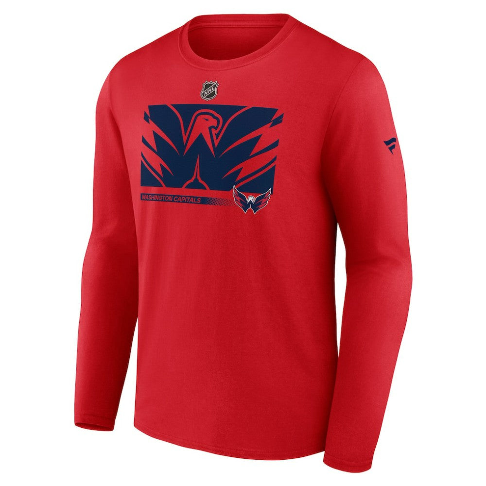 Washington Capitals Fanatics Authentic Pro Core Collection Secondary Long Sleeve T-Shirt -  NHL T-shirts
