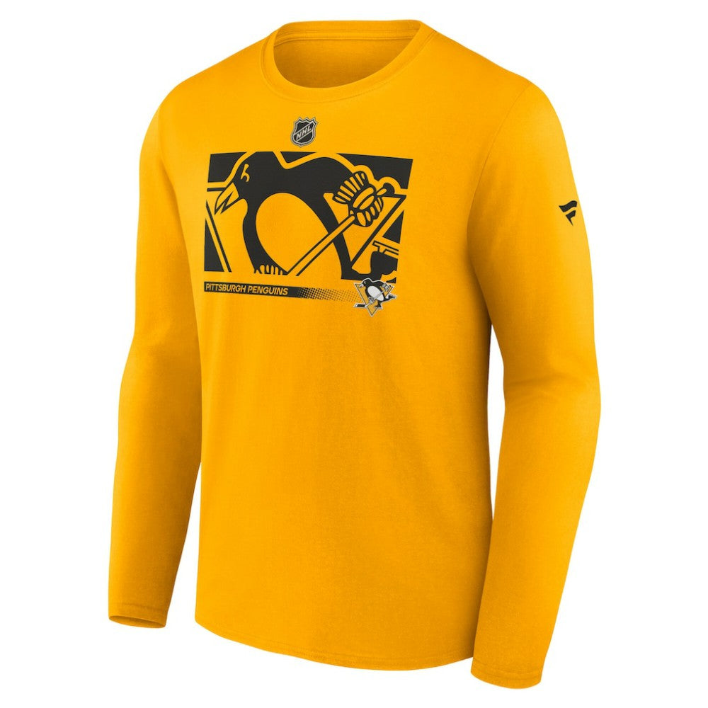 Pittsburgh Penguins Fanatics Authentic Pro Core Collection Secondary Long Sleeve T-Shirt -  NHL T-shirts